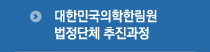 대한민국의학한림원 법정단체 추진과정